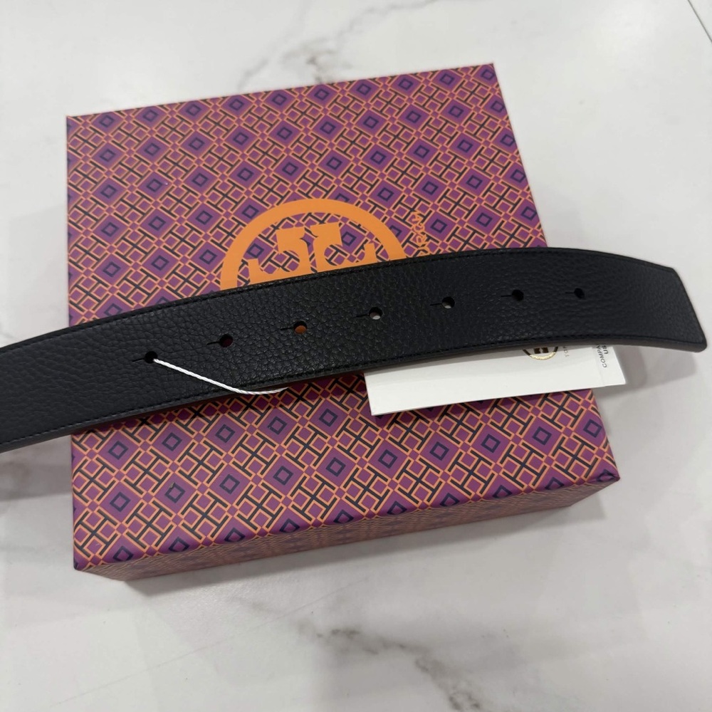 Tory Burch 1.5” Miller Reversible Belt Women’s Size Small - Picture 5 of 6